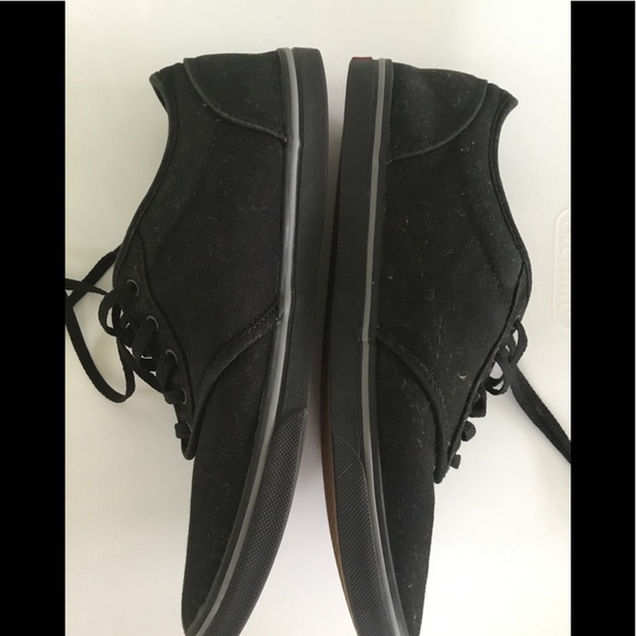vans shoes for women black